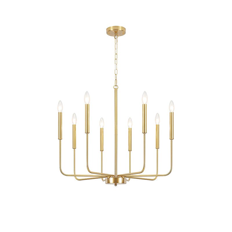 Monroe Chandelier - Elegant Lighting Fixture with Adjustable Height &