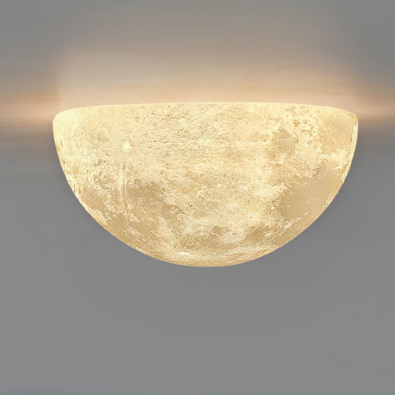 3D Moon Wall Lamp - Adjustable Brightness & Remote Control