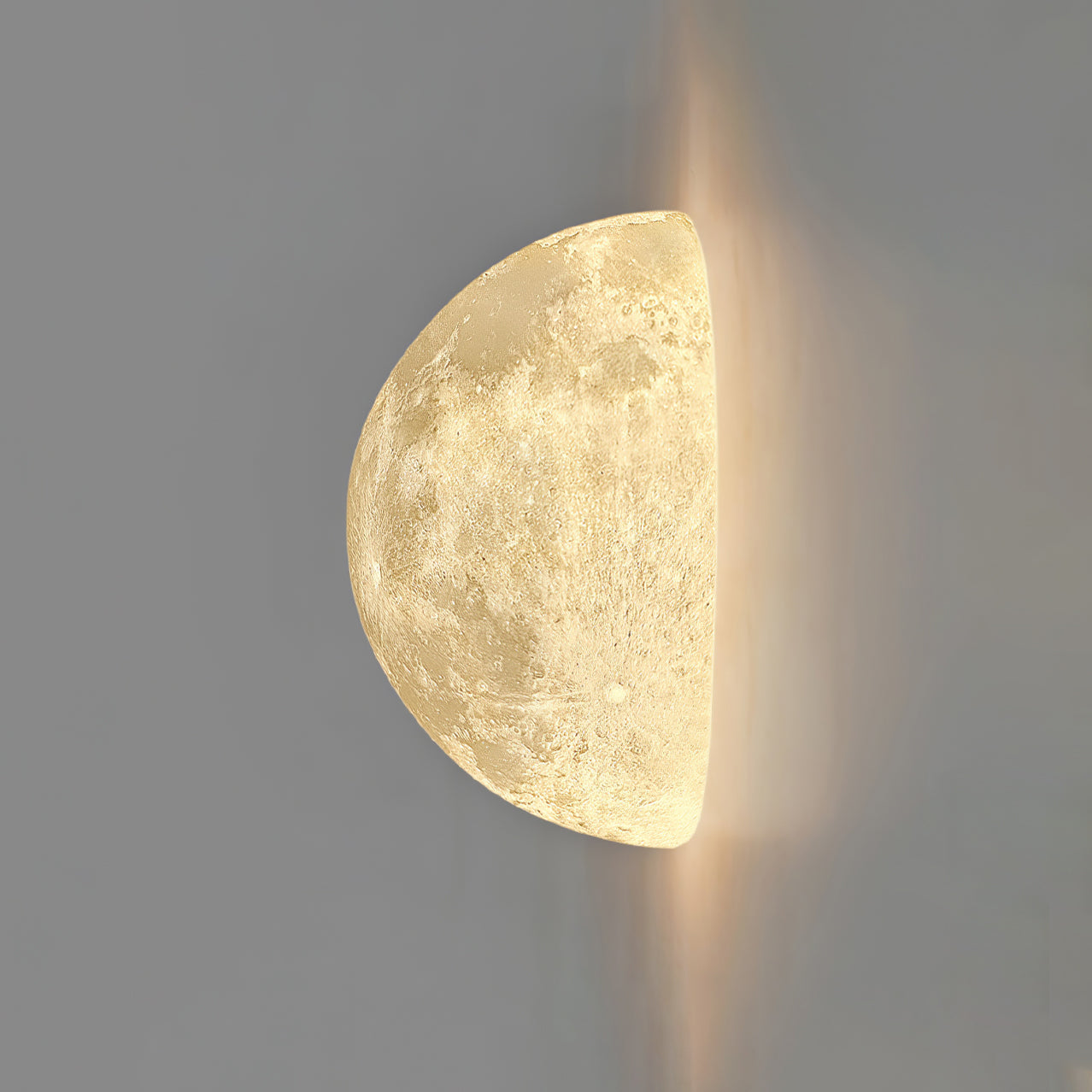 3D Moon Wall Lamp - Adjustable Brightness & Remote Control