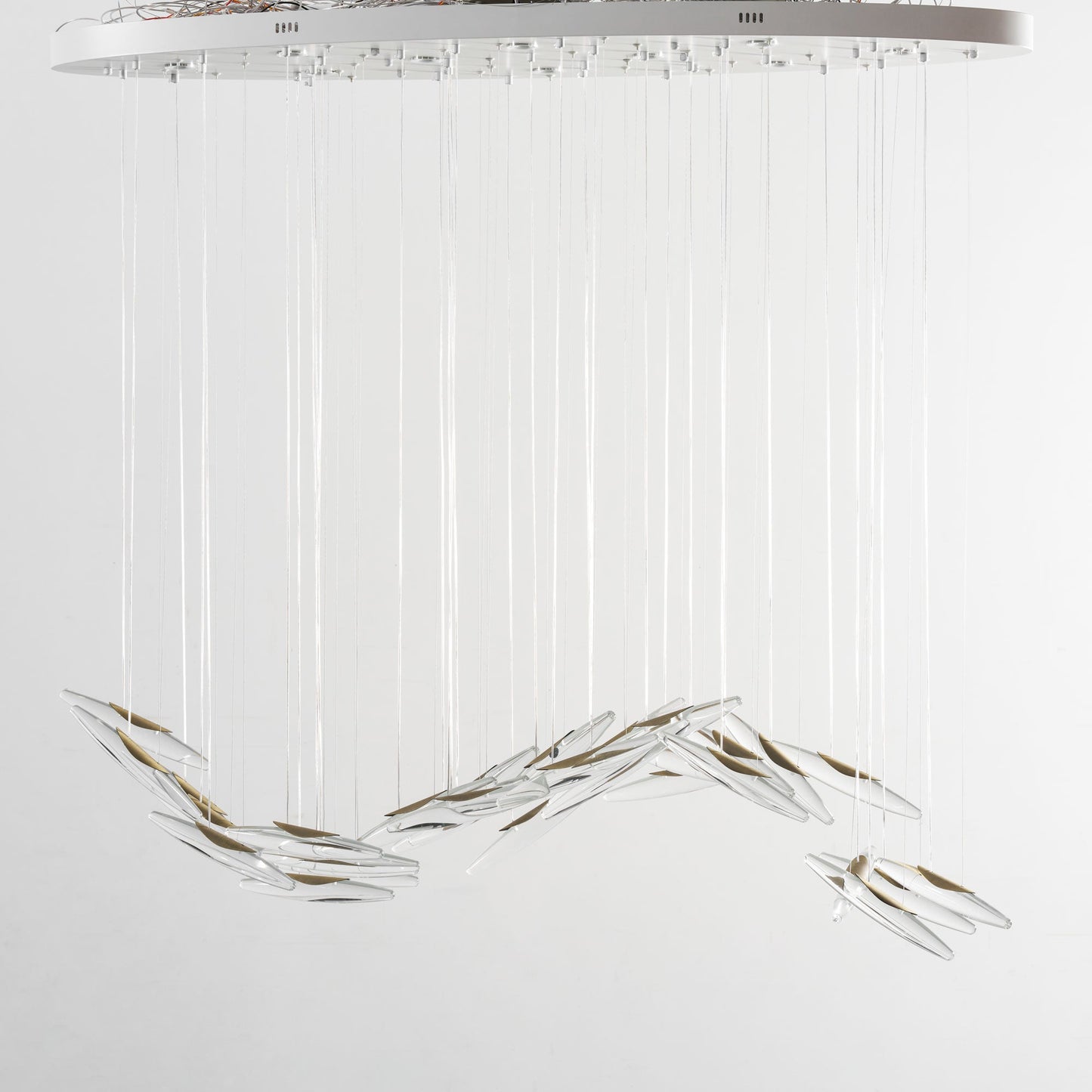 Elegant Moonlight Whispers Chandelier with Adjustable Brightness & Cry