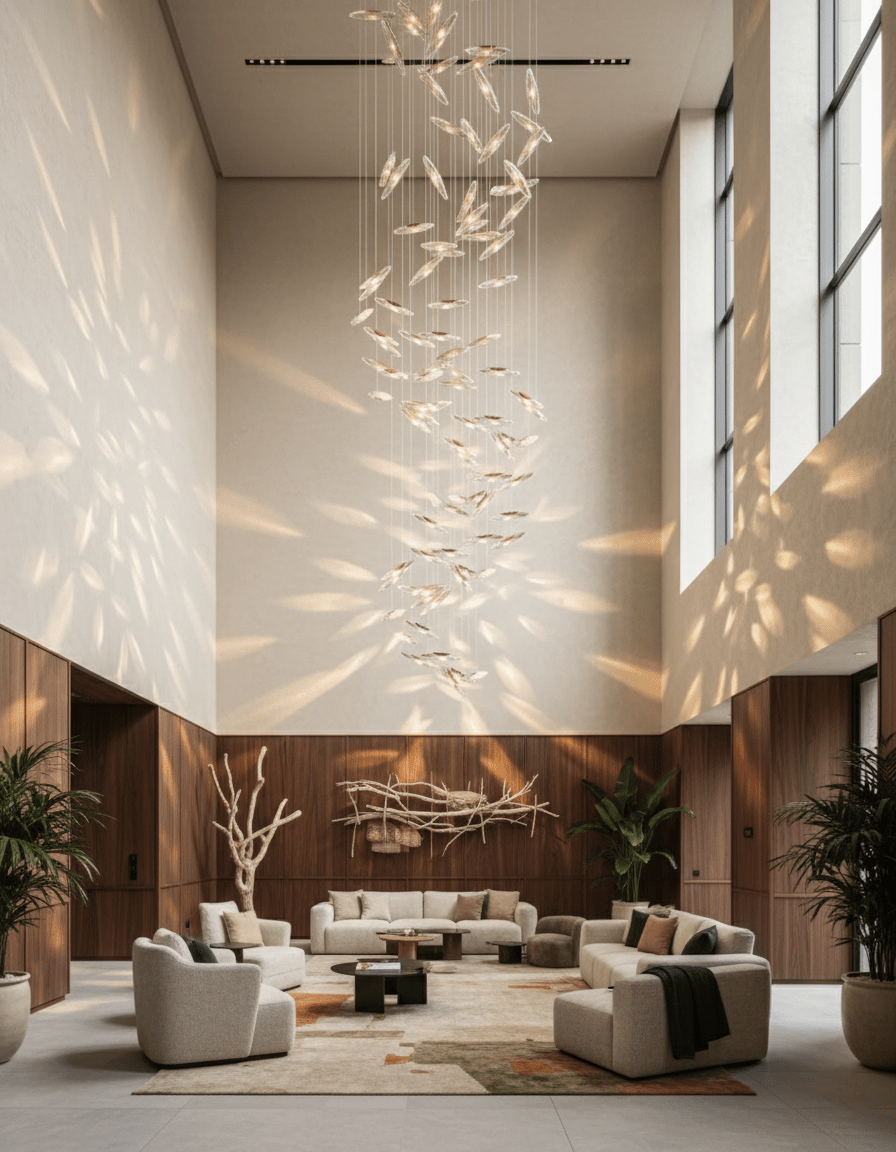 Elegant Moonlight Whispers Chandelier with Adjustable Brightness & Cry