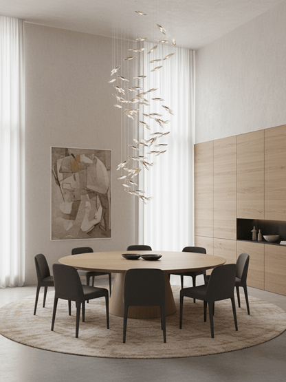 Elegant Moonlight Whispers Chandelier with Adjustable Brightness & Cry