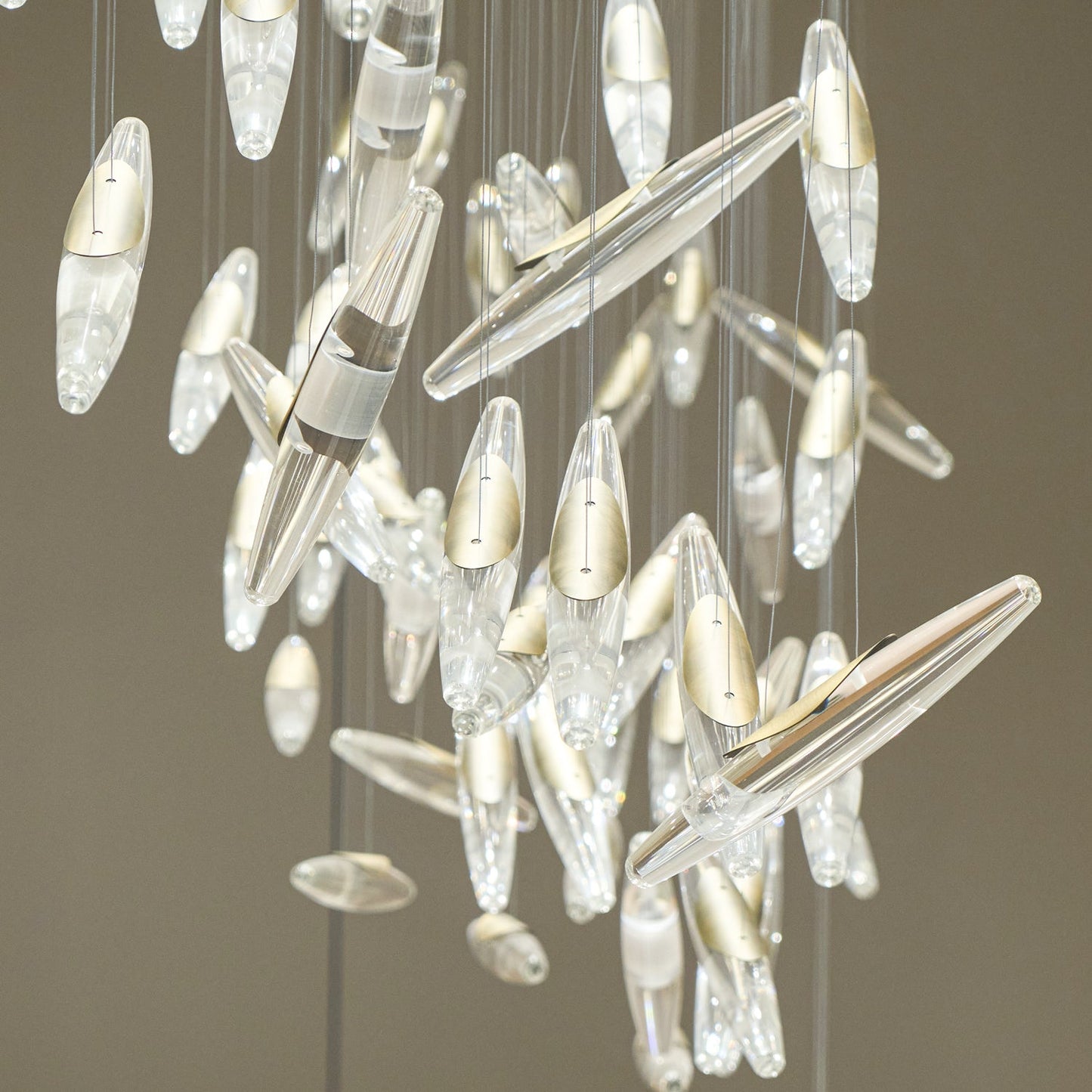 Elegant Moonlight Whispers Chandelier with Adjustable Brightness & Cry
