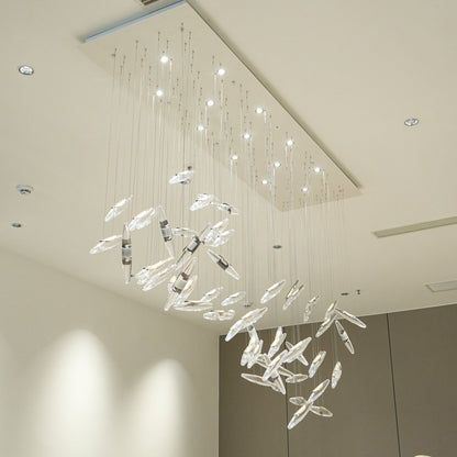 Elegant Moonlight Whispers Chandelier with Adjustable Brightness & Cry
