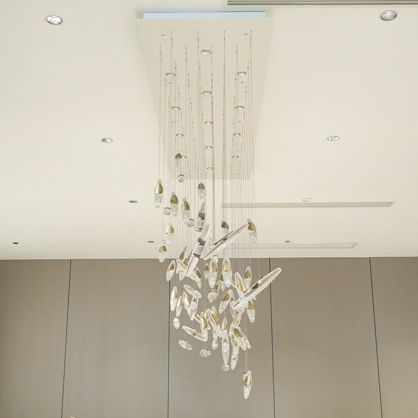 Elegant Moonlight Whispers Chandelier with Adjustable Brightness & Cry
