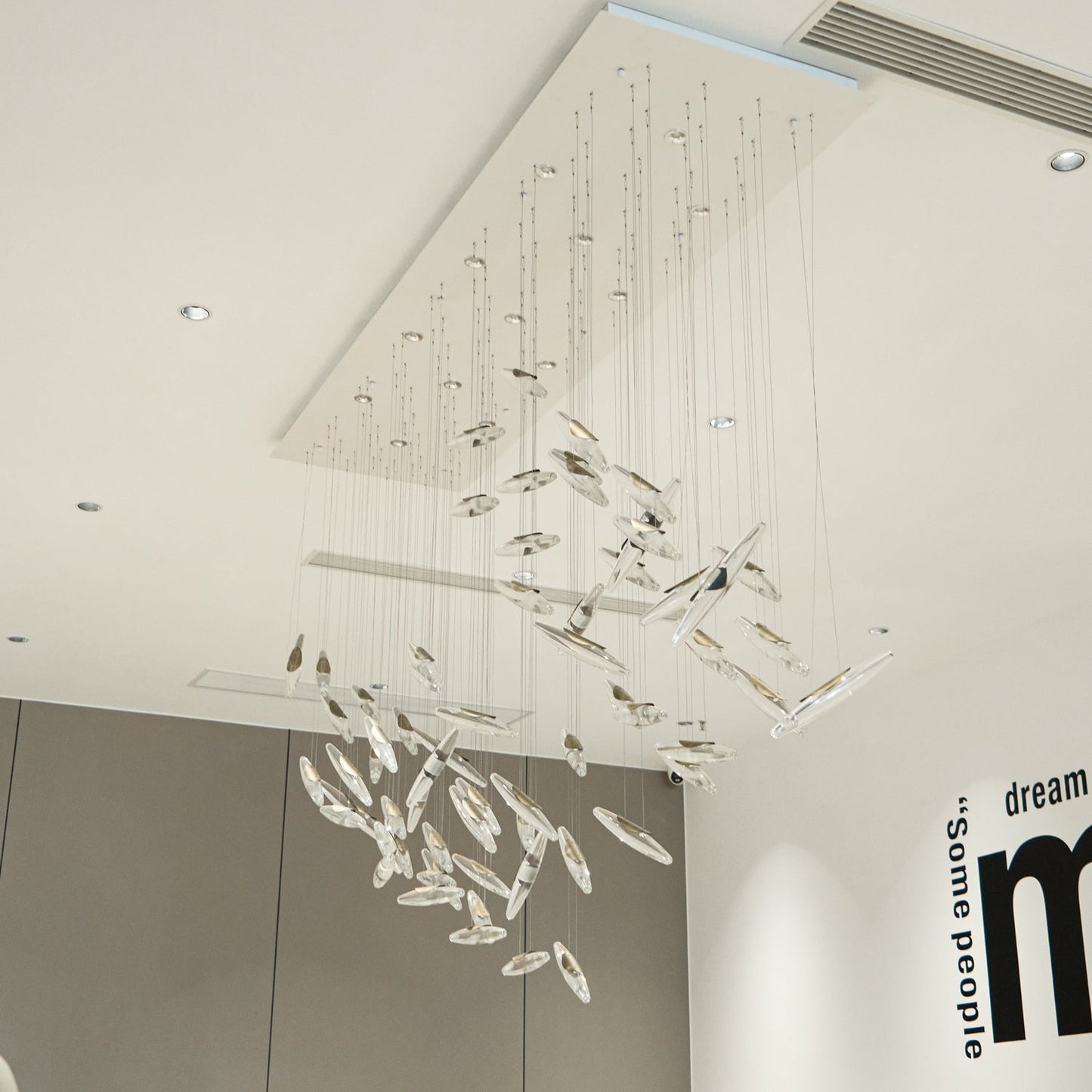 Elegant Moonlight Whispers Chandelier with Adjustable Brightness & Cry