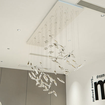 Elegant Moonlight Whispers Chandelier with Adjustable Brightness & Cry