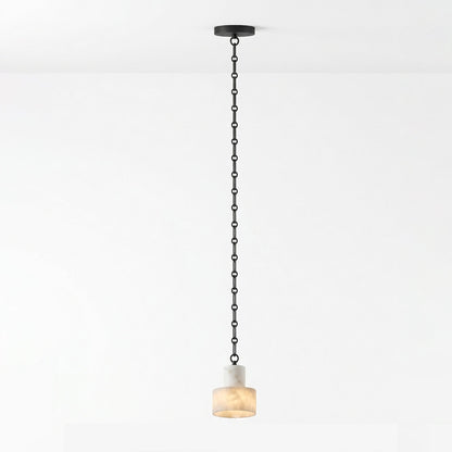 Multi-Tier Chain Drum Pendant Lamp - Adjustable Height, Modern Design