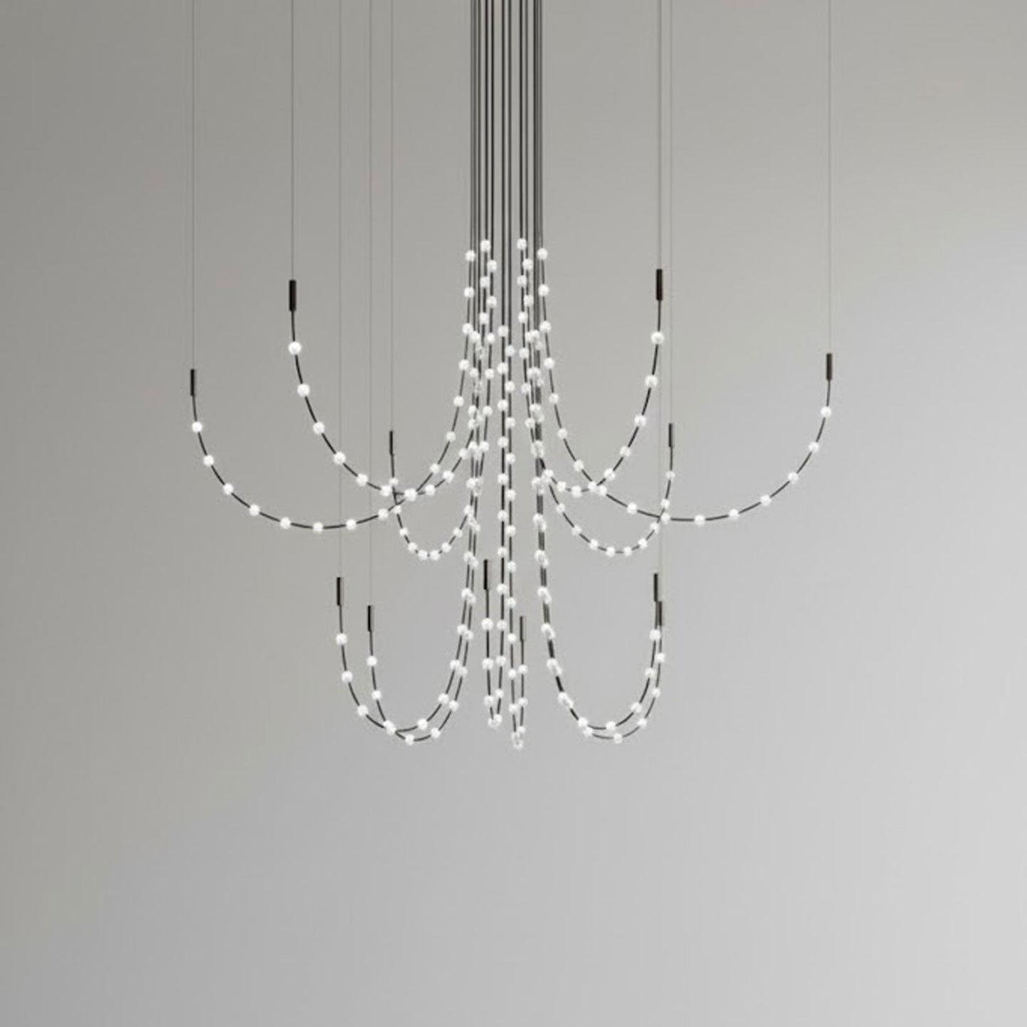 Multidot Chandelier - Modern Design with Adjustable Brightness and Ene