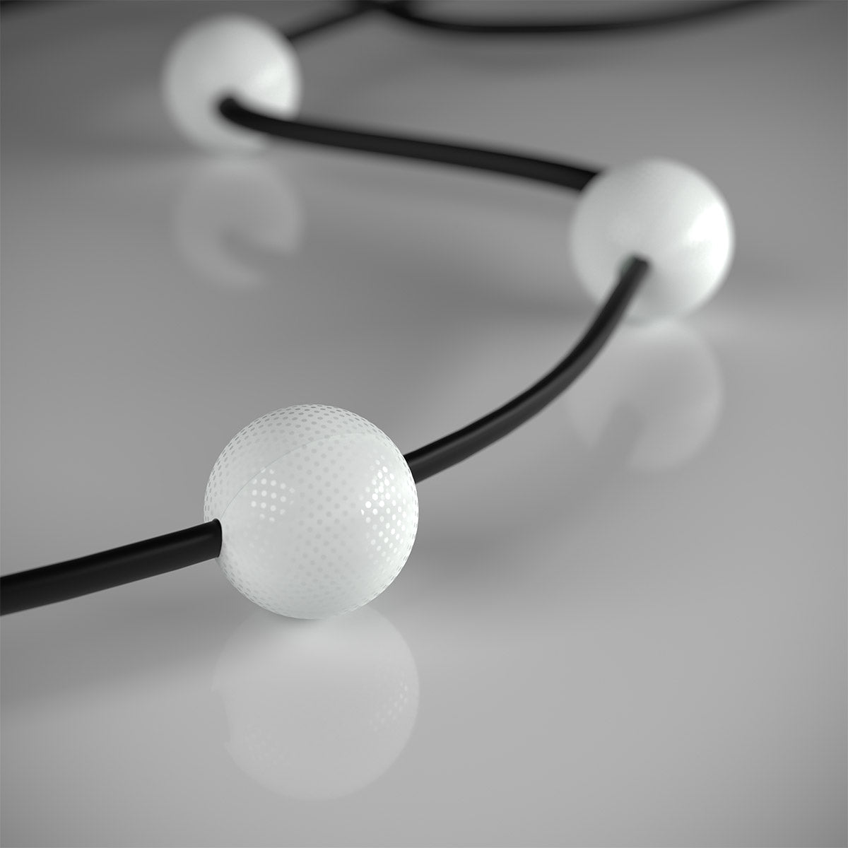 Multidot Chandelier - Modern Design with Adjustable Brightness and Ene