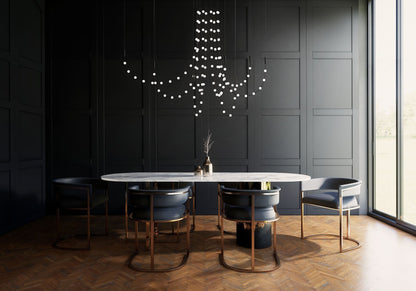 Multidot Chandelier - Modern Design with Adjustable Brightness and Ene