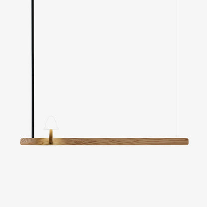 Mushroom Beam Chandelier - Adjustable LED Lighting, Modern Design