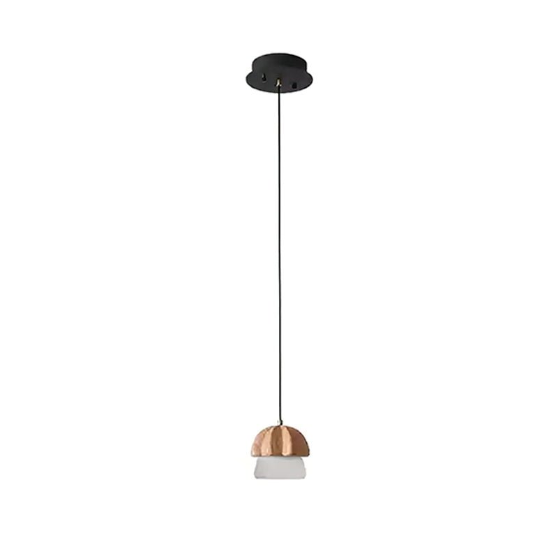 Elegant Mushroom Cluster Chandelier - Adjustable Height & Energy Effic