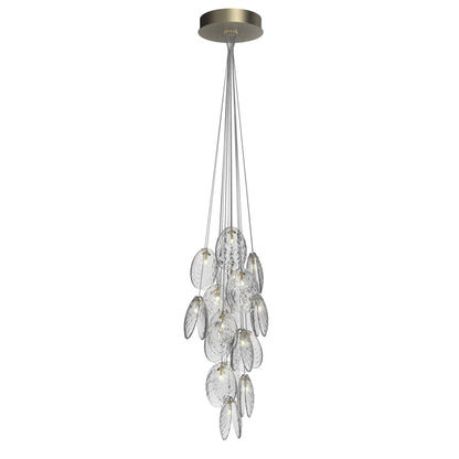Mussels Cluster Chandelier - Elegant Design with Adjustable Height & W