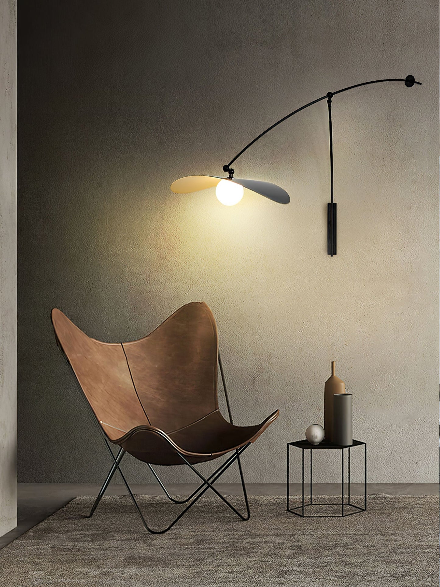 Myrna Wall Light - Modern Design, Adjustable Brightness, Energy Effici