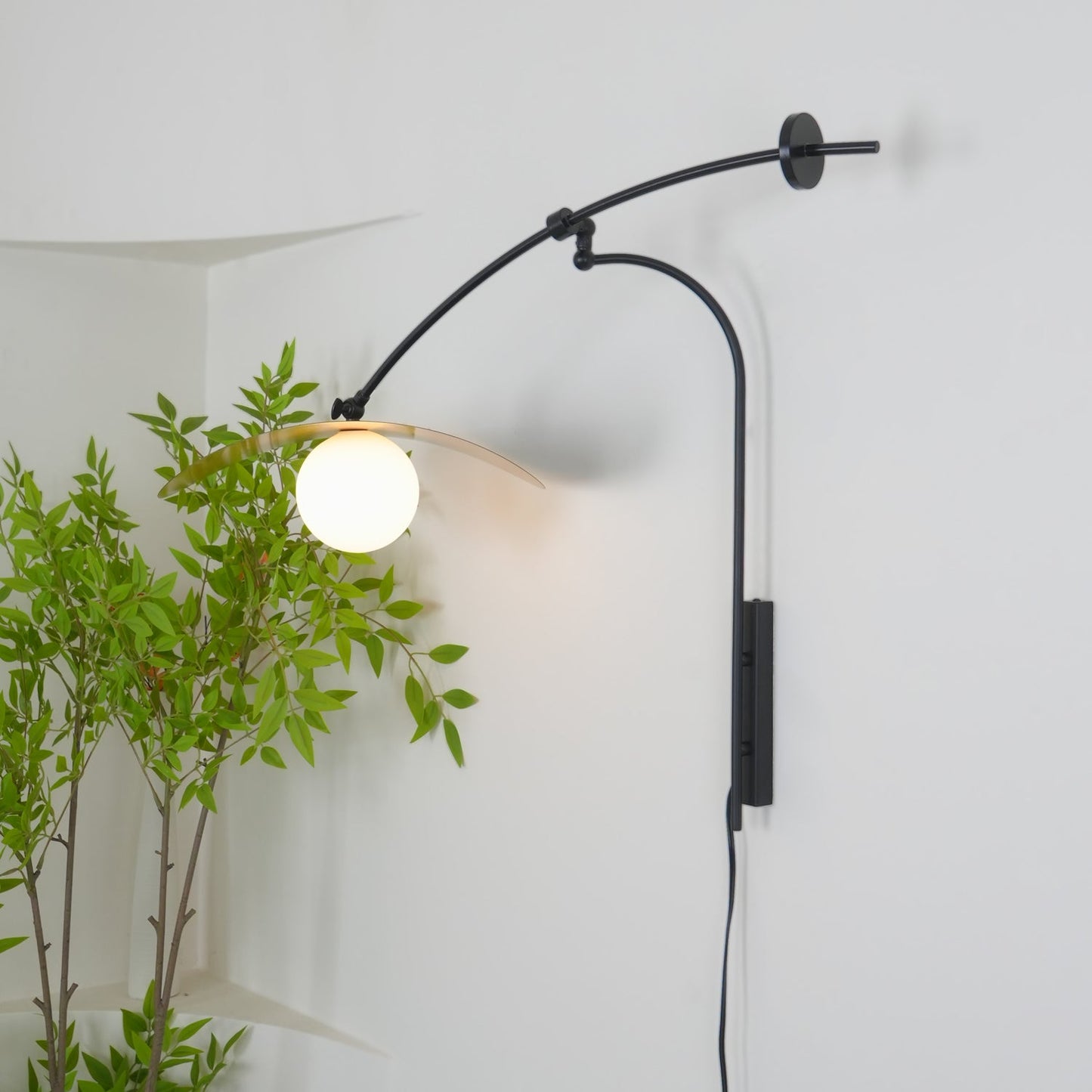 Myrna Wall Light - Modern Design, Adjustable Brightness, Energy Effici