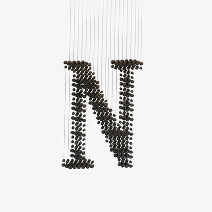 Charcoal Chandeliers - Elegant Lighting with Adjustable Brightness