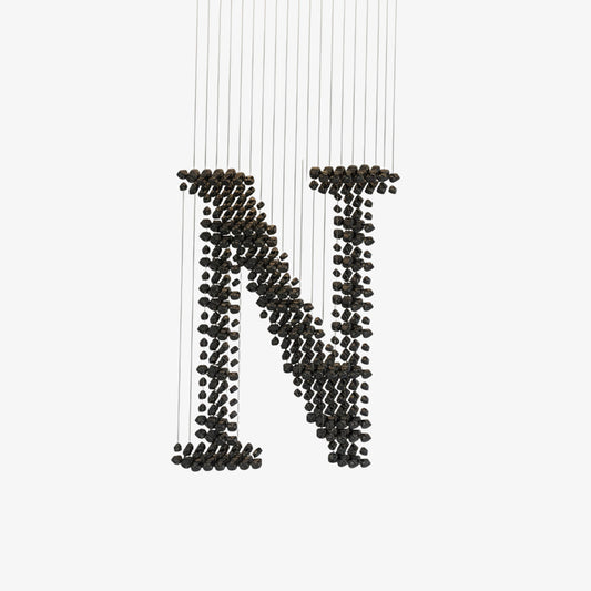 Charcoal Chandeliers - Elegant Lighting with Adjustable Brightness