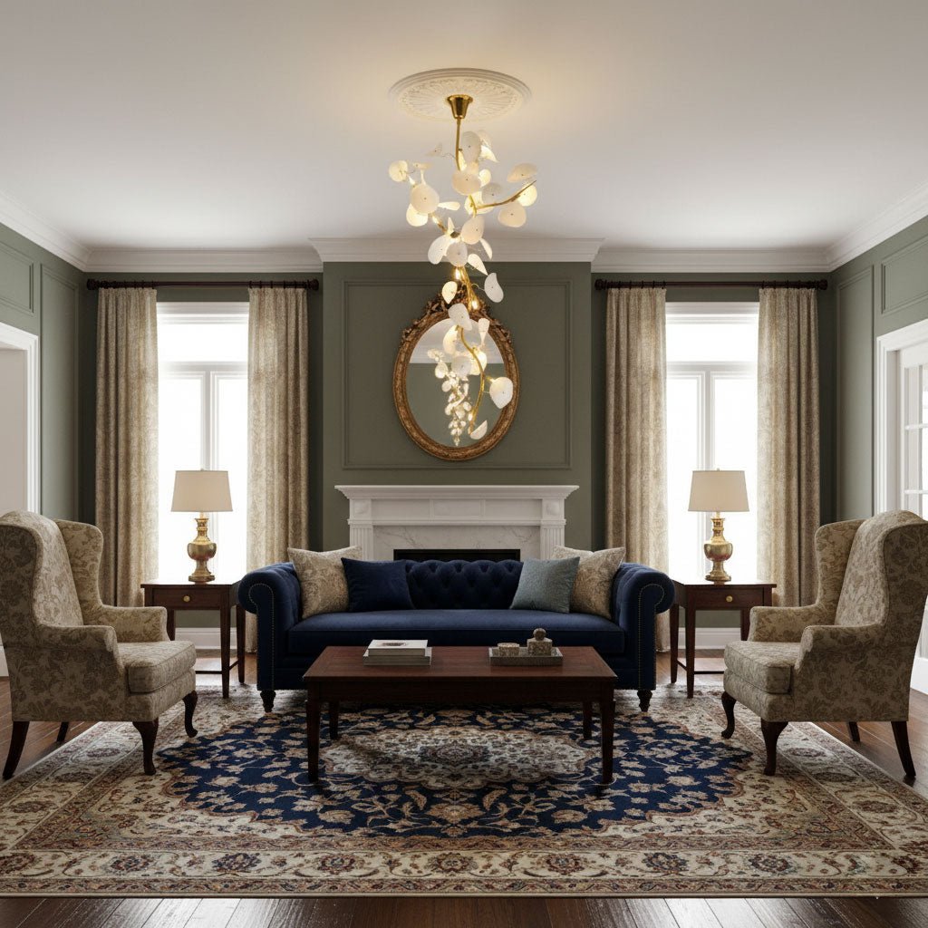Nebula Petal Chandelier - Modern Design with Adjustable Brightness