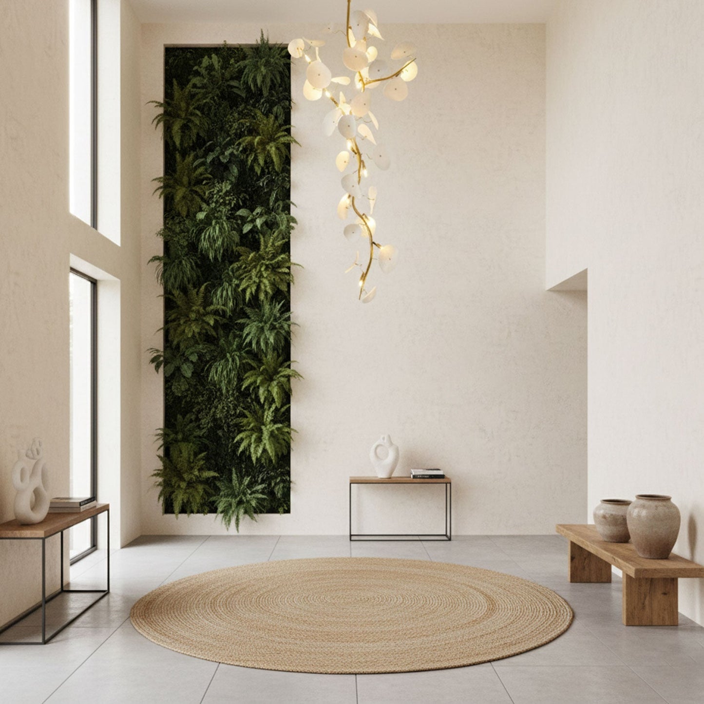 Nebula Petal Chandelier - Modern Design with Adjustable Brightness