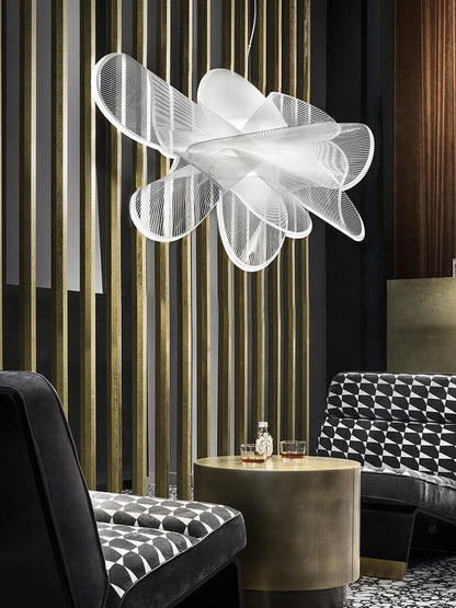 Nebula Bloom Chandelier - Elegant Design with Adjustable Brightness