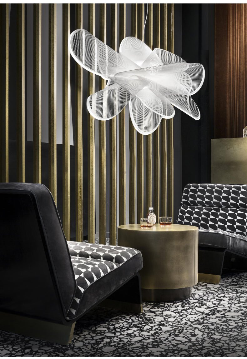 Nebula Bloom Chandelier - Elegant Design with Adjustable Brightness
