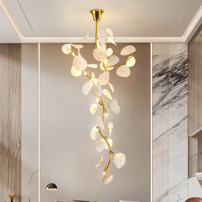 Nebula Petal Chandelier - Modern Design with Adjustable Brightness