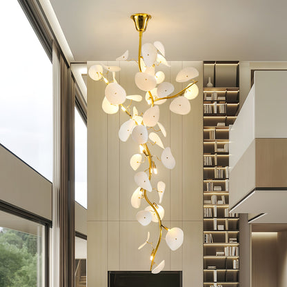 Nebula Petal Chandelier - Modern Design with Adjustable Brightness