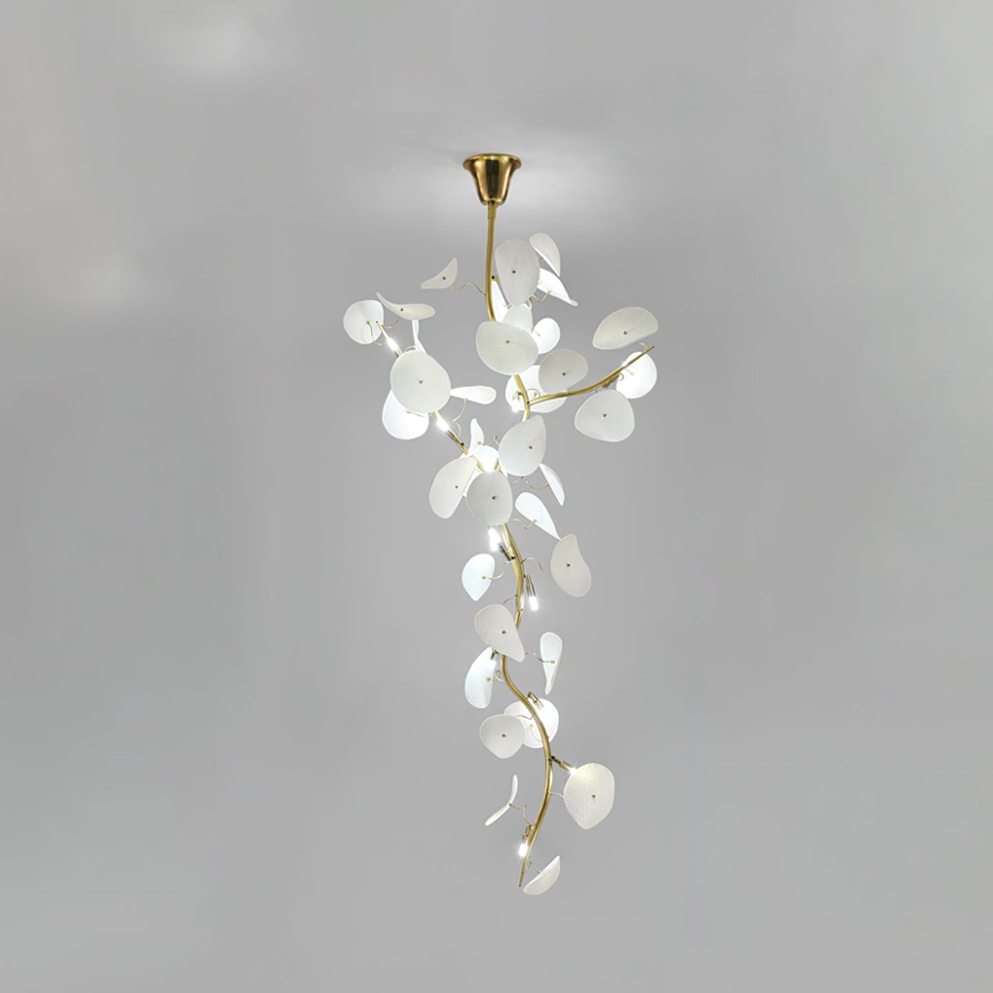 Nebula Petal Chandelier - Modern Design with Adjustable Brightness