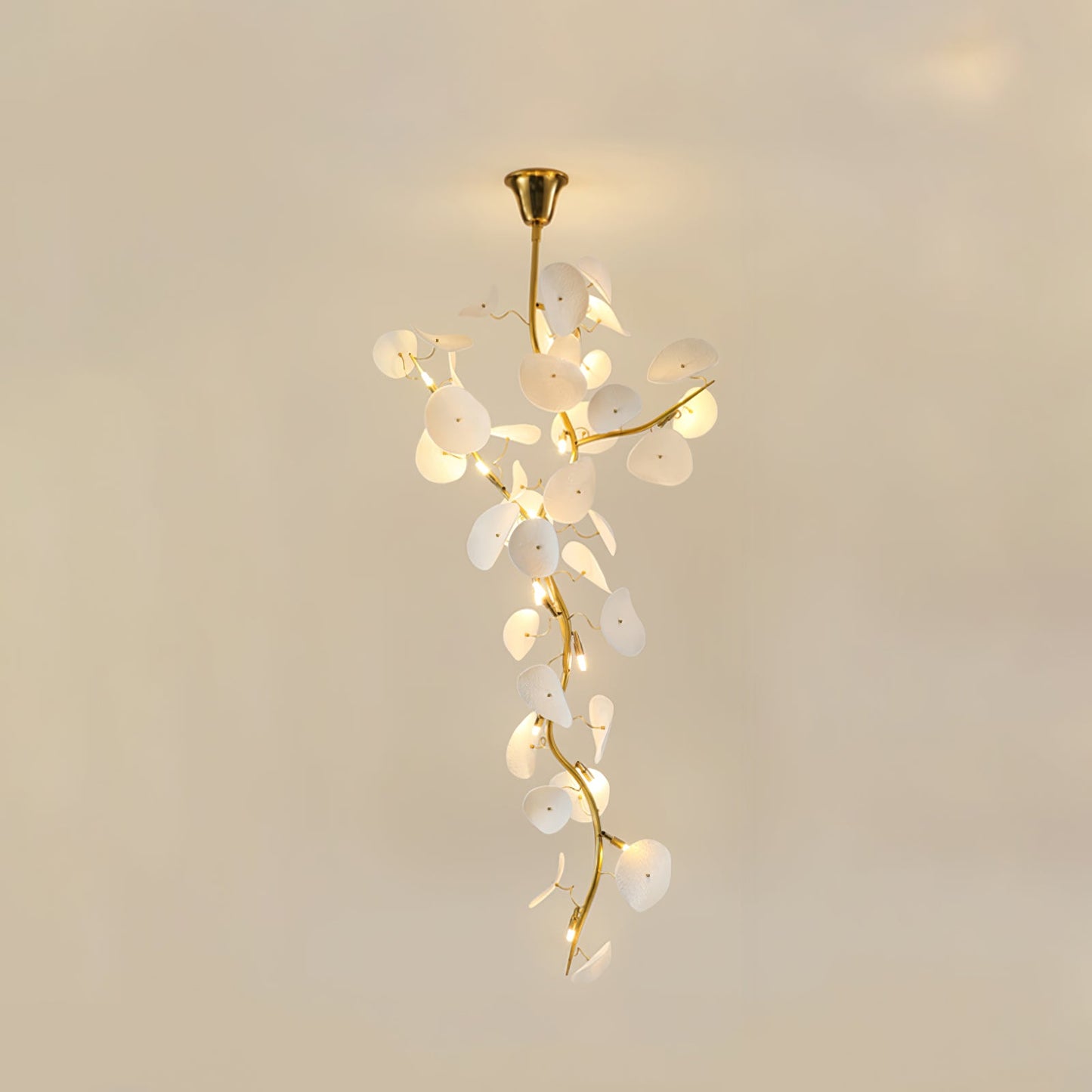 Nebula Petal Chandelier - Modern Design with Adjustable Brightness