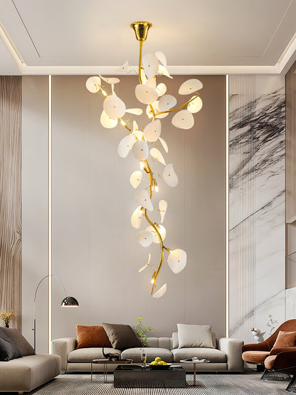 Nebula Petal Chandelier - Modern Design with Adjustable Brightness