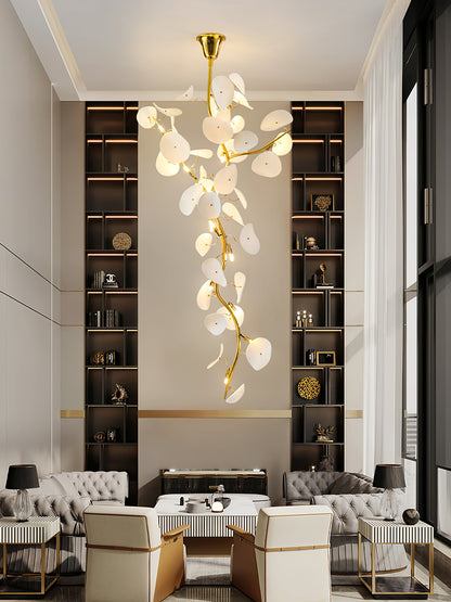 Nebula Petal Chandelier - Modern Design with Adjustable Brightness