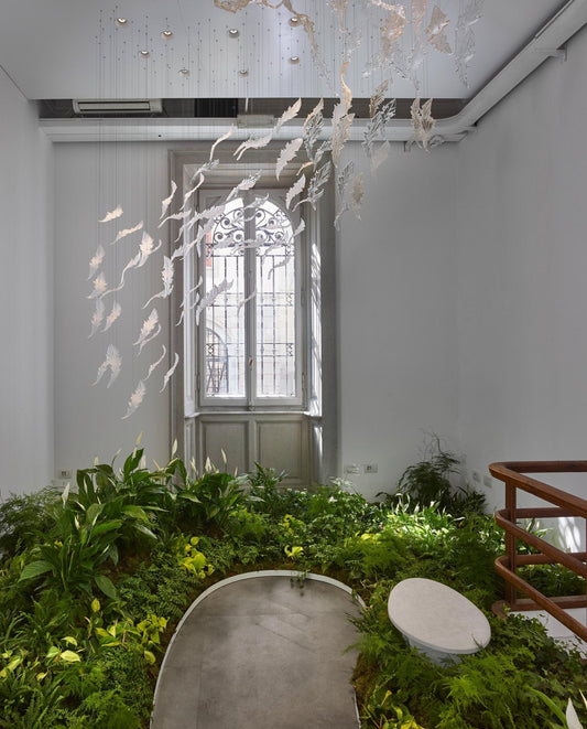 Nectar Leaves Chandelier - Elegant Design with Adjustable Brightness