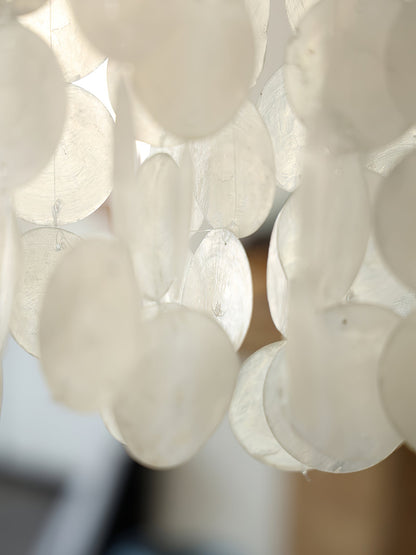 Nerida Shell Chandelier - Elegant Design with Adjustable Height & LED