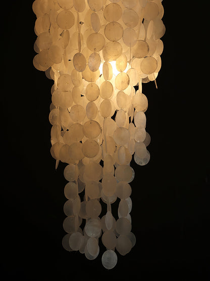Nerida Shell Chandelier - Elegant Design with Adjustable Height & LED