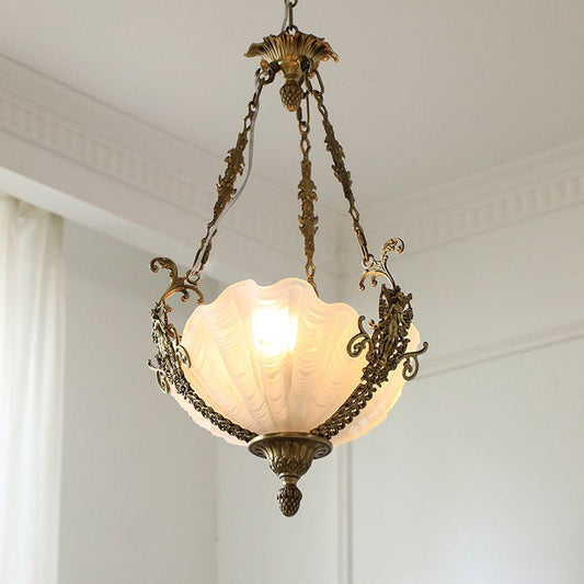 Nerina Brass Chandelier - Elegant Design with Adjustable Height & 6 Li