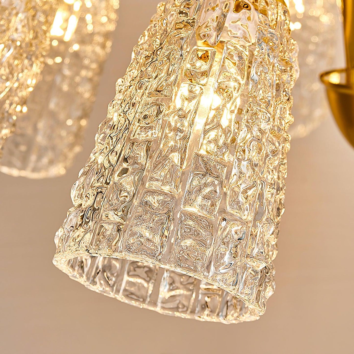 Nikoll Crystal Chandelier - Elegant Lighting with Adjustable Brightnes