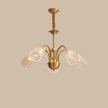 Nikoll Crystal Chandelier - Elegant Lighting with Adjustable Brightnes