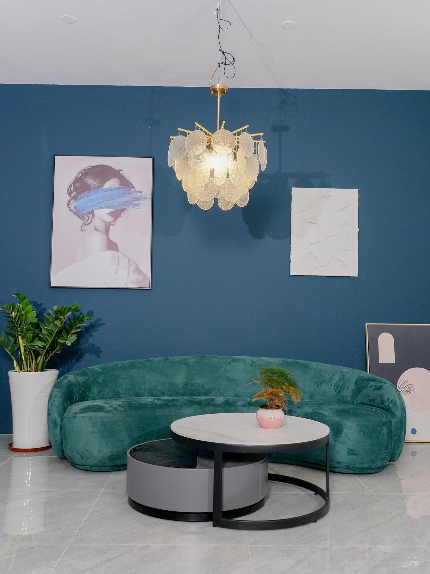 Nimbus Chandelier - Modern Pendant Light with Adjustable Brightness