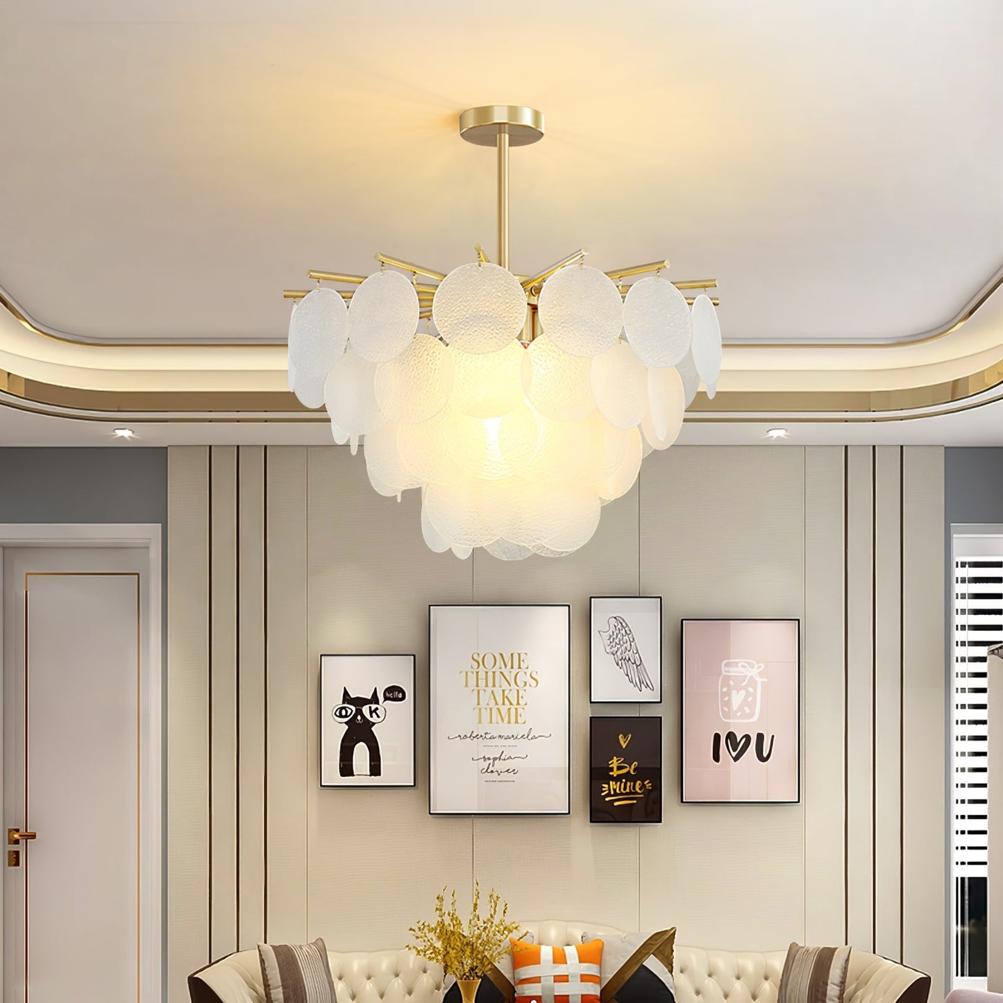 Nimbus Chandelier - Modern Pendant Light with Adjustable Brightness