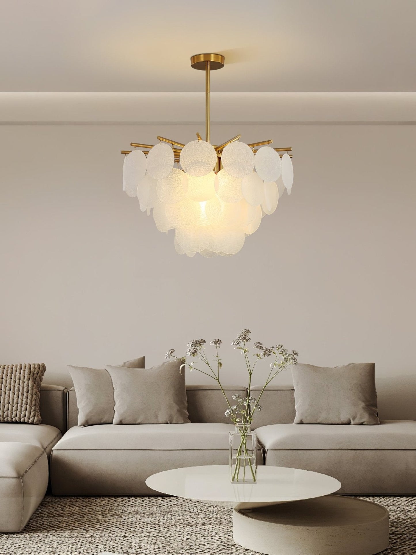 Nimbus Chandelier - Modern Pendant Light with Adjustable Brightness