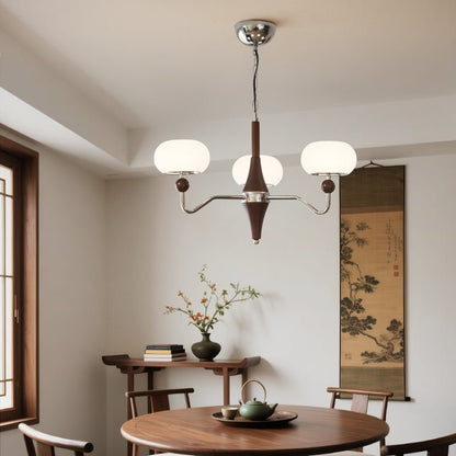 Nimira Chandelier - Elegant Design with Adjustable Height & LED Lighti