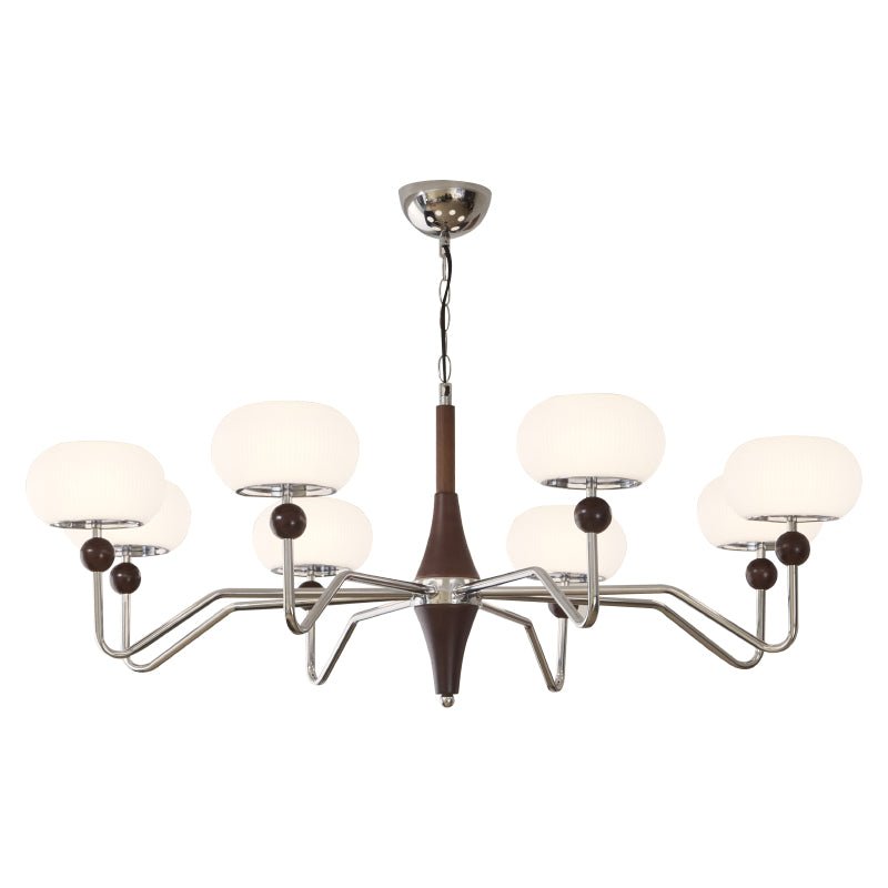 Nimira Chandelier - Elegant Design with Adjustable Height & LED Lighti