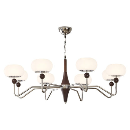 Nimira Chandelier - Elegant Design with Adjustable Height & LED Lighti