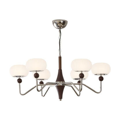 Nimira Chandelier - Elegant Design with Adjustable Height & LED Lighti