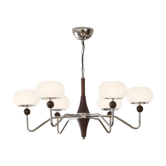 Nimira Chandelier - Elegant Design with Adjustable Height & LED Lighti