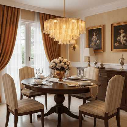 Nobelium Tribeca Chandelier - Elegant Design with Adjustable Height &