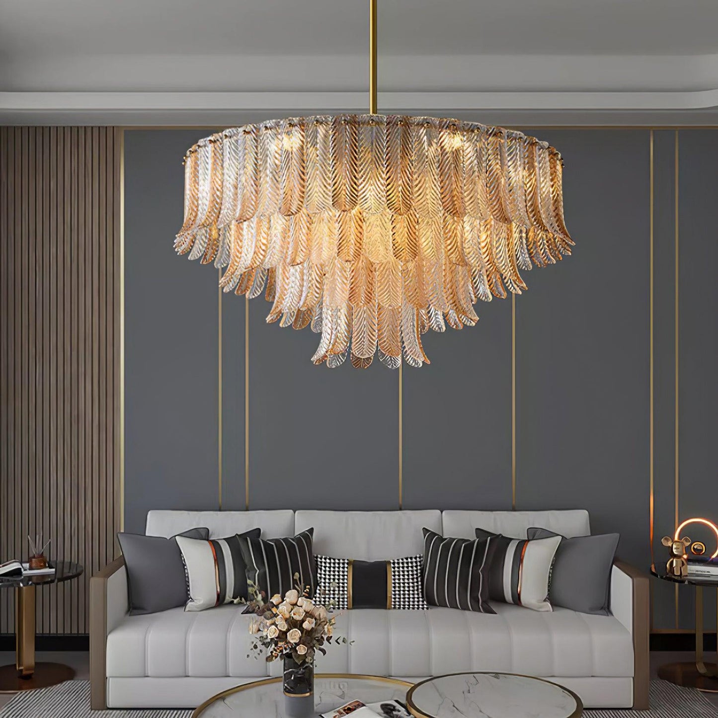 Nobelium Tribeca Chandelier - Elegant Design with Adjustable Height &