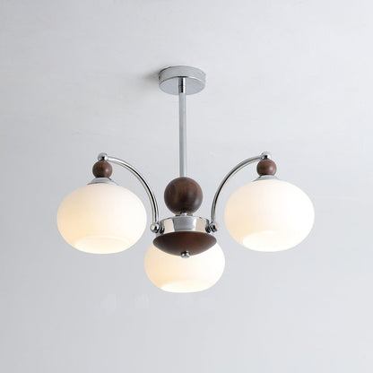 Noir Larenta Modern Chandelier with Adjustable Height & Elegant Design