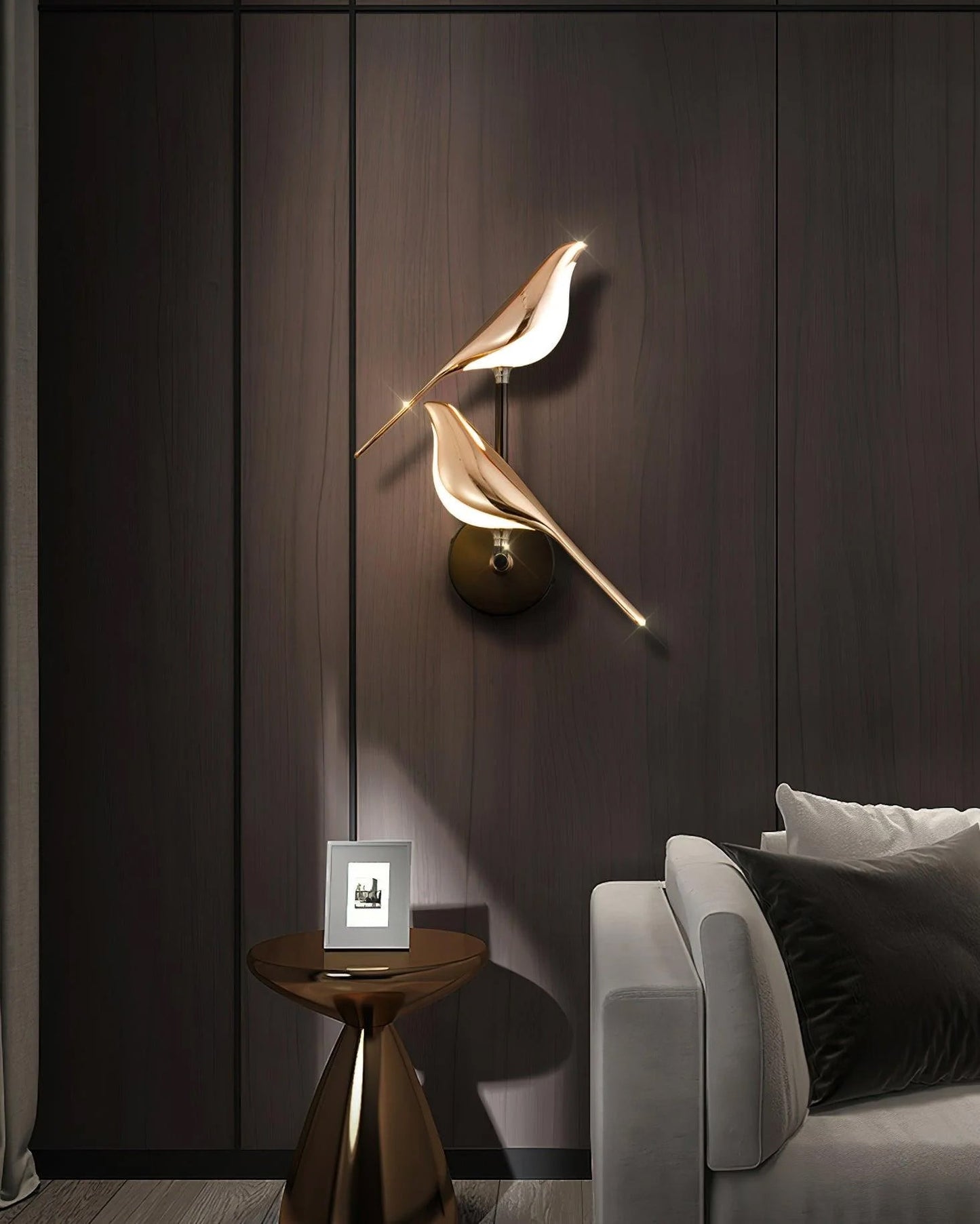 Nomi Plug-in Wall Lamp - Adjustable Brightness & Modern Design